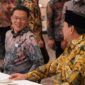 Ketua Umum Partai Gerindra Prabowo Subianto bersama Wakil Ketua Komisi I DPR sekaligus Wakil Ketua Umum Partai Gerindra Sugiono. (Instagram.com/@sugiono_56)