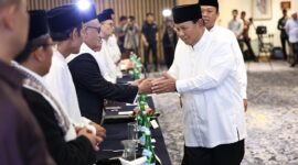 acara silaturahmi bersama ulama se-Jawa Tengah di Aryaduta Menteng. (Dok. Tim Media Prabowo Subianto )

