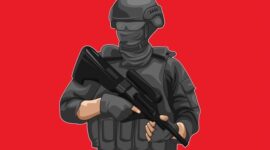 Densus 88 Antiteror Polri Geledah Rumah Kontrakan Terduga Teroris di Pasar Kemis. (Dok. Bantenekspres.com/M Rifai Azhari)