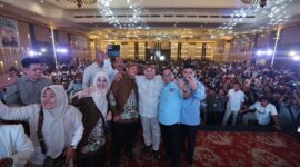 Kehadiran capres nomor urut 2 Prabowo Subianto di Palembang. (Dok. Tim Media Prabowo-Gibran)

