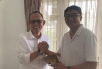 Andy Setiawan (Owner Dist Sari Roti Cilegon dan Serang) dan Galang Fernando (Head GT PT Nippon Indosari Corpindo, Tbk). (Dok. Star Makmur Sejahtera)