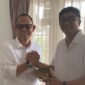 Andy Setiawan (Owner Dist Sari Roti Cilegon dan Serang) dan Galang Fernando (Head GT PT Nippon Indosari Corpindo, Tbk). (Dok. Star Makmur Sejahtera)