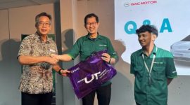 Keselamatan adalah prioritas! GAC AION dan Grab bersinergi edukasi safety driving kepada mitra pengemudi. AION Y Plus jadi armada andalan! (Dok. GAC)